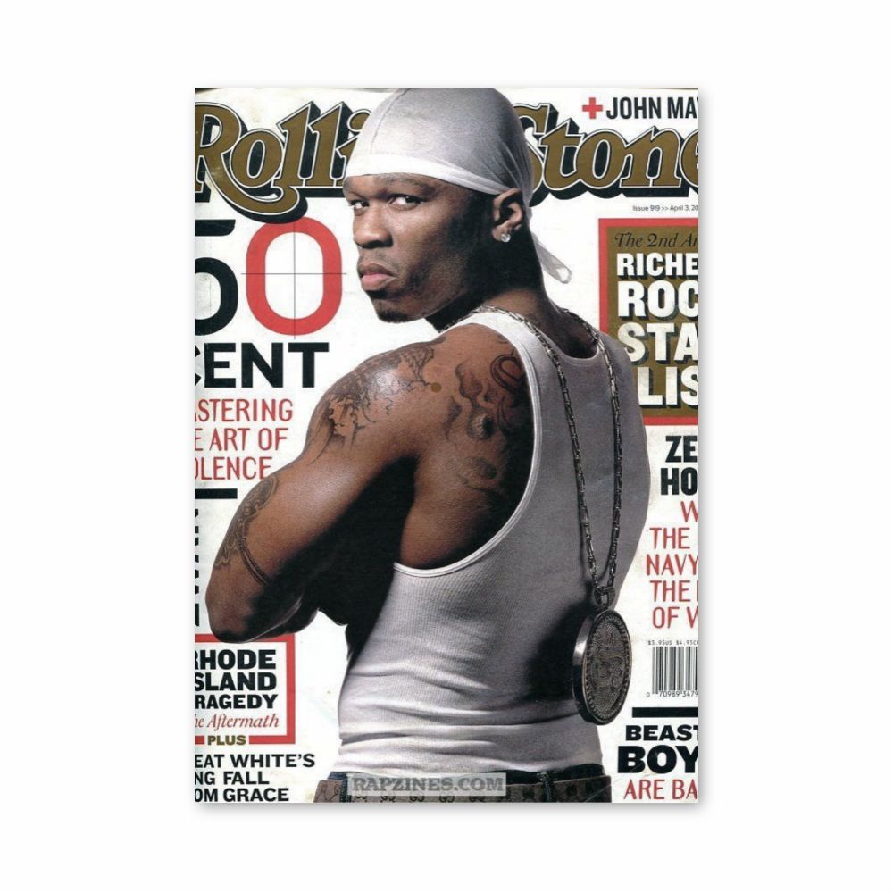 Póster Tienda 50cent