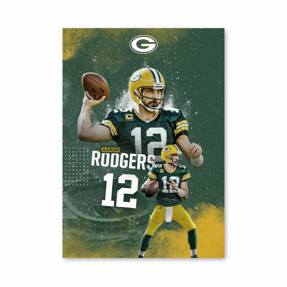 Poster Aaron Rodgers Tir