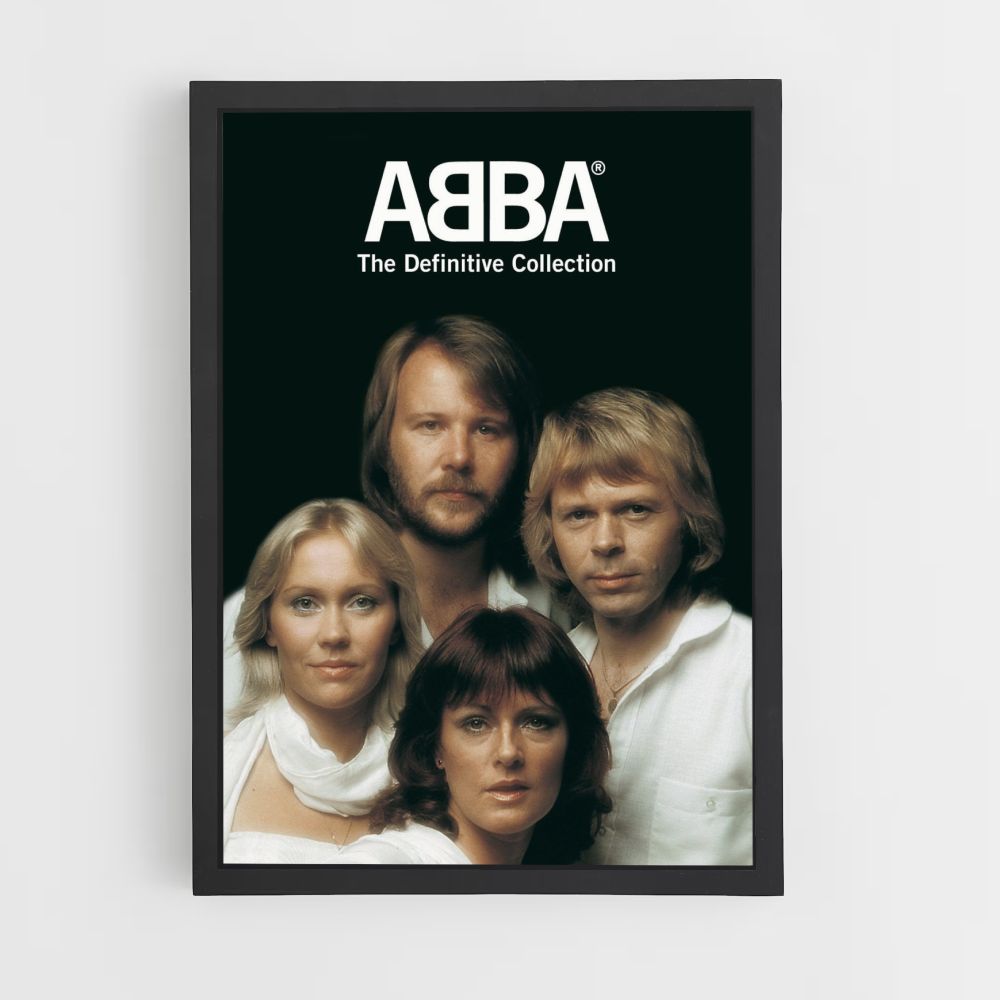 Póster Abba La Colección Definitiva