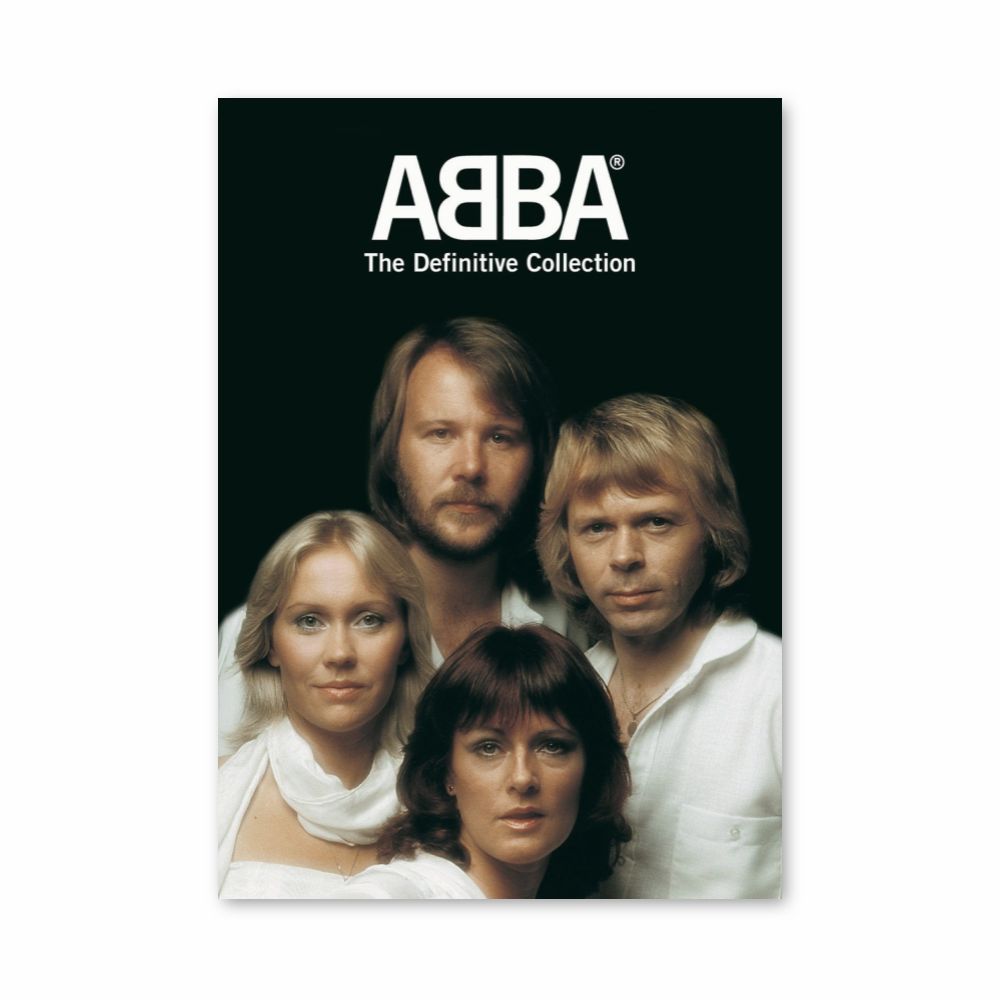 Póster Abba La Colección Definitiva