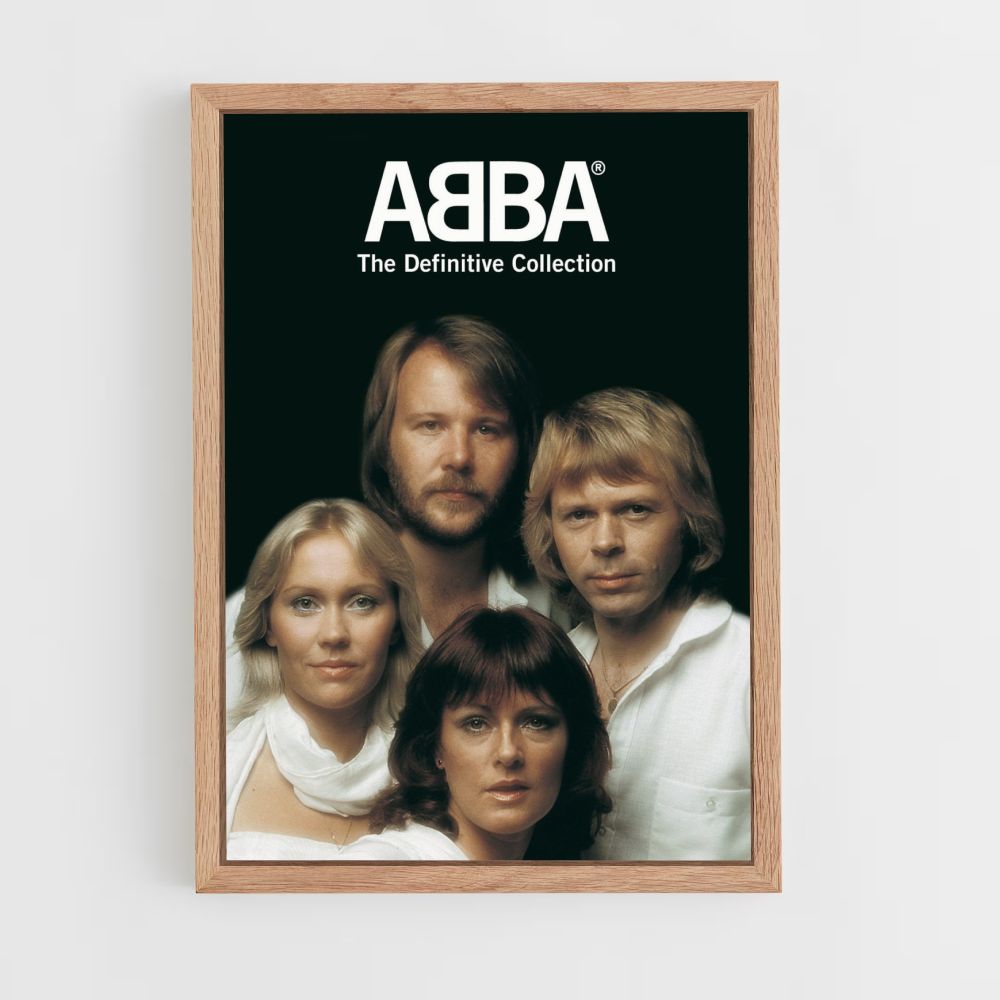 Póster Abba La Colección Definitiva