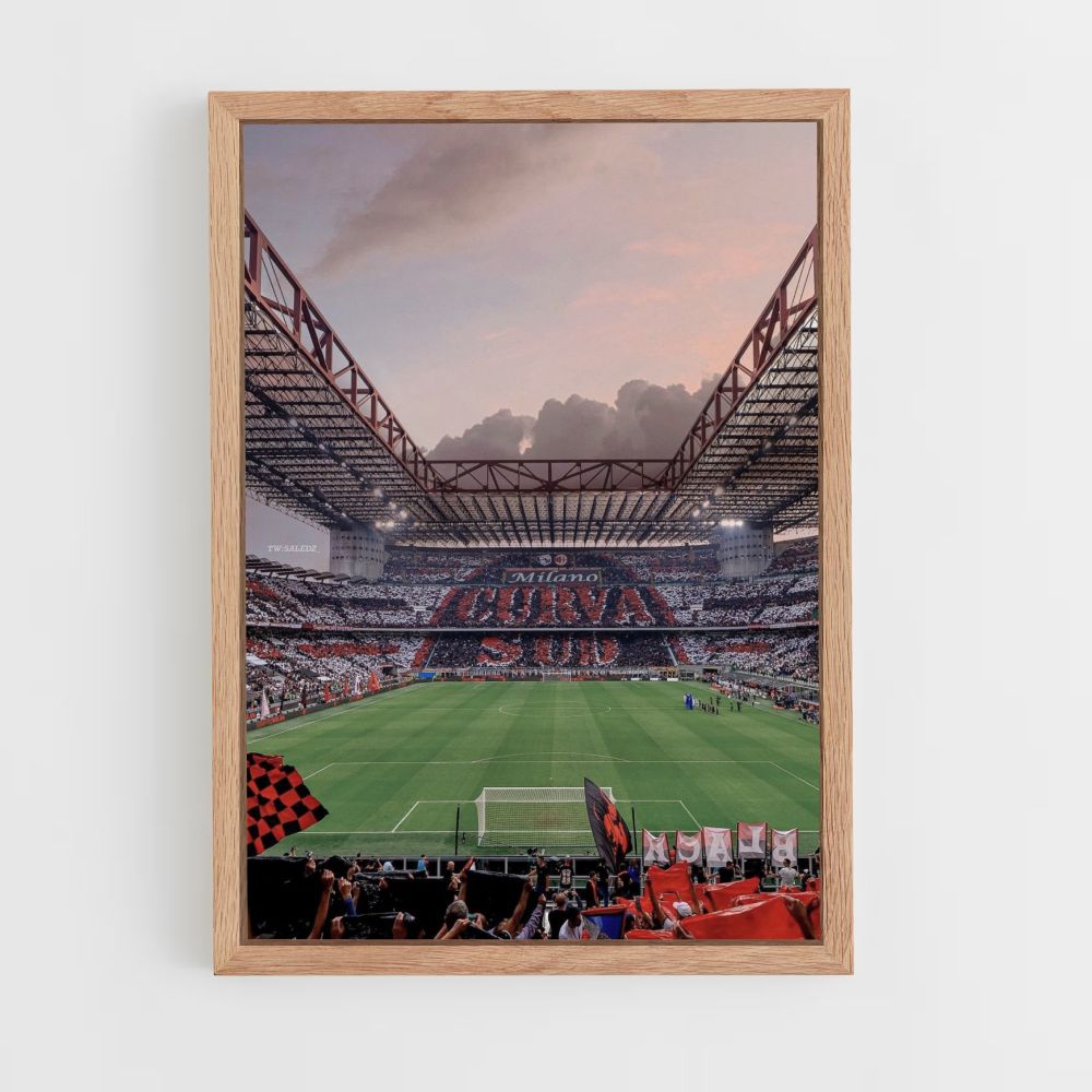 Estadio AC de Milán Póster