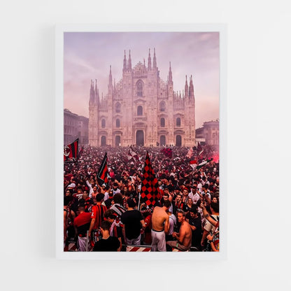 ac-milan-3 cadre Blanc