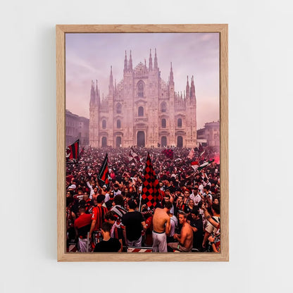 ac-milan-3 cadre Bois clair
