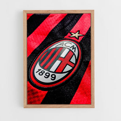 ac-milan-5 cadre Bois clair