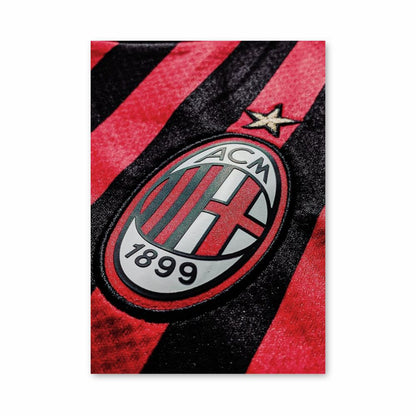 Póster Camiseta del Milan AC