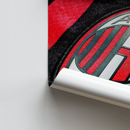 Póster Camiseta del Milan AC