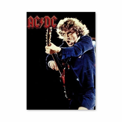 Póster Angus Young