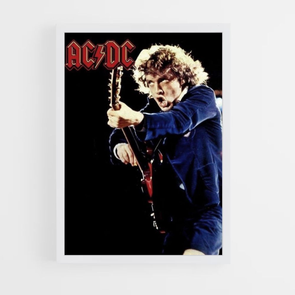 Póster Angus Young