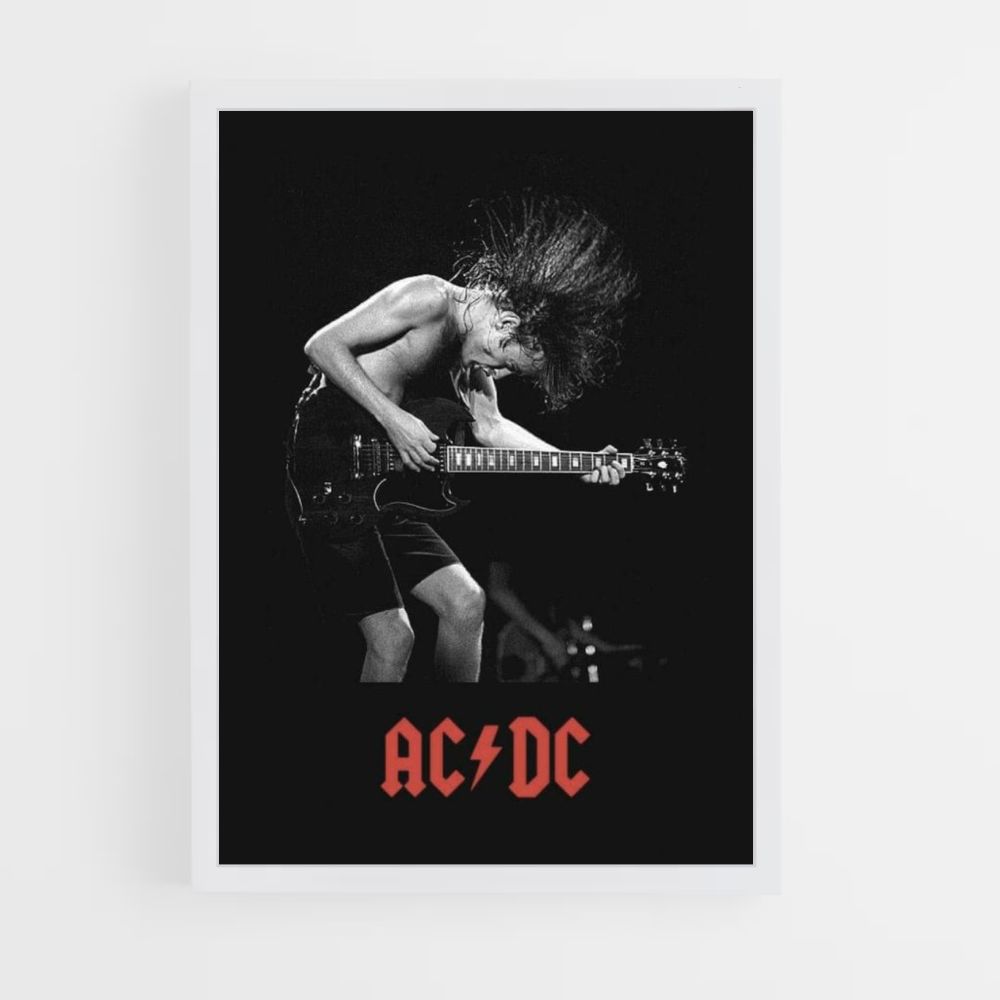 Póster Guitarra ACDC