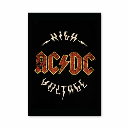 Póster ACDC Alto Voltaje