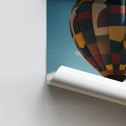 Póster Globo aerostático