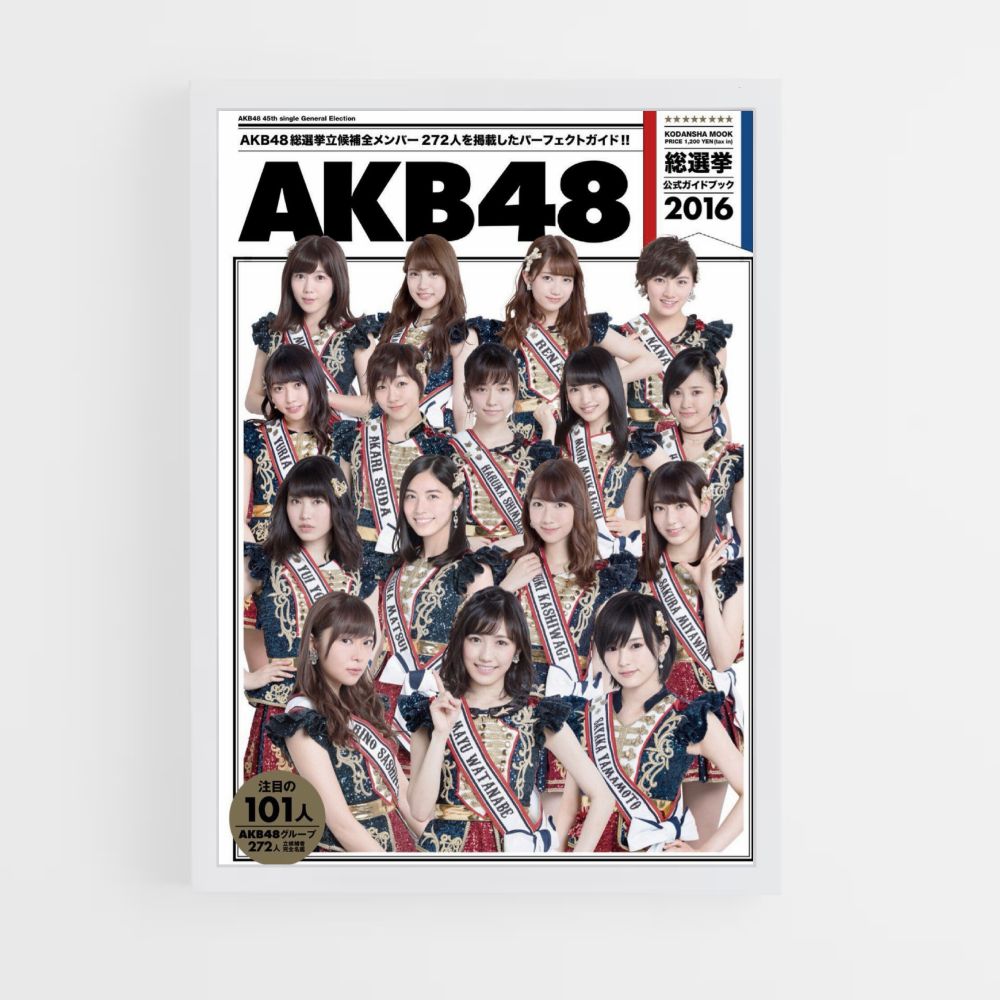 Póster AKB48 2016