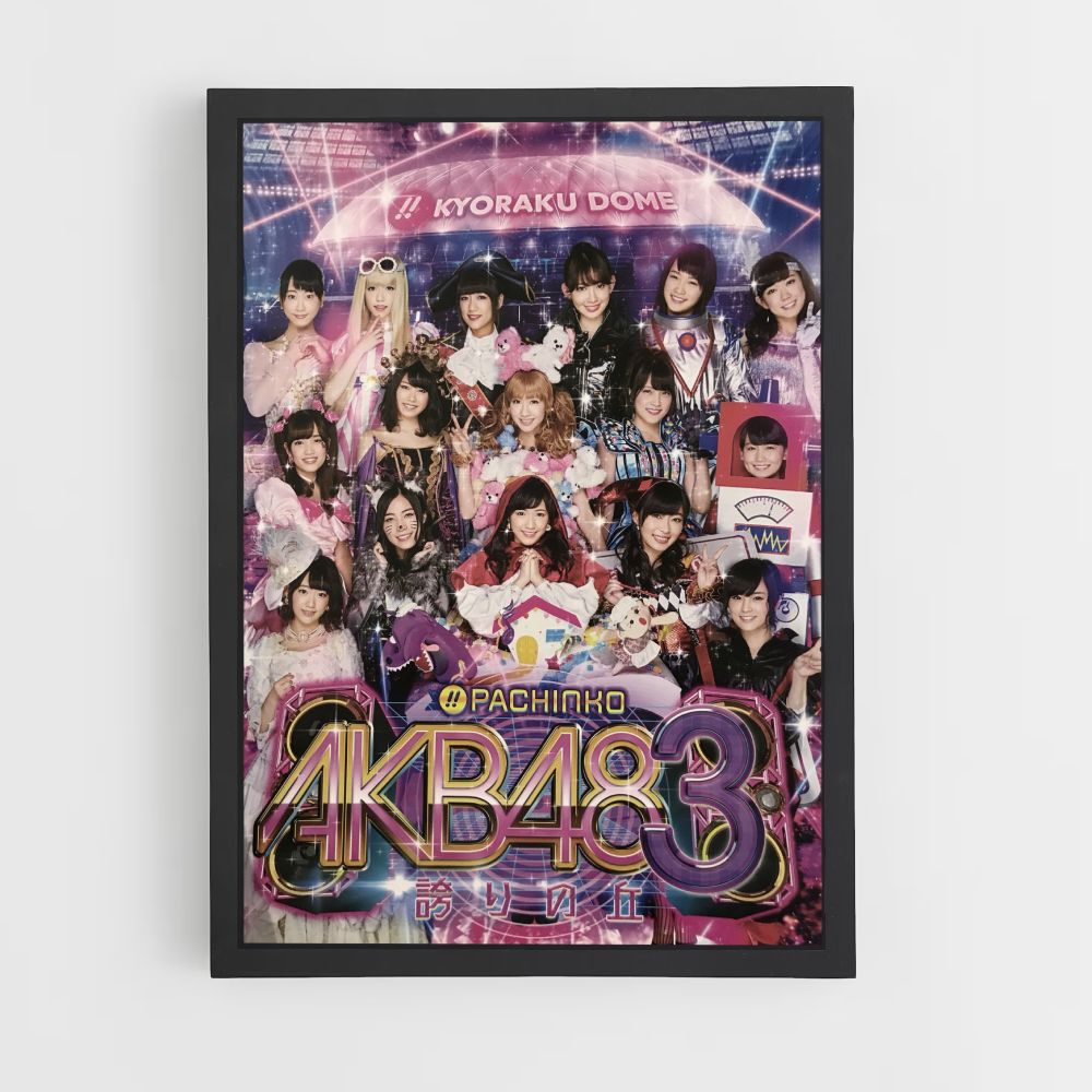 Póster AKB48 Pachinko