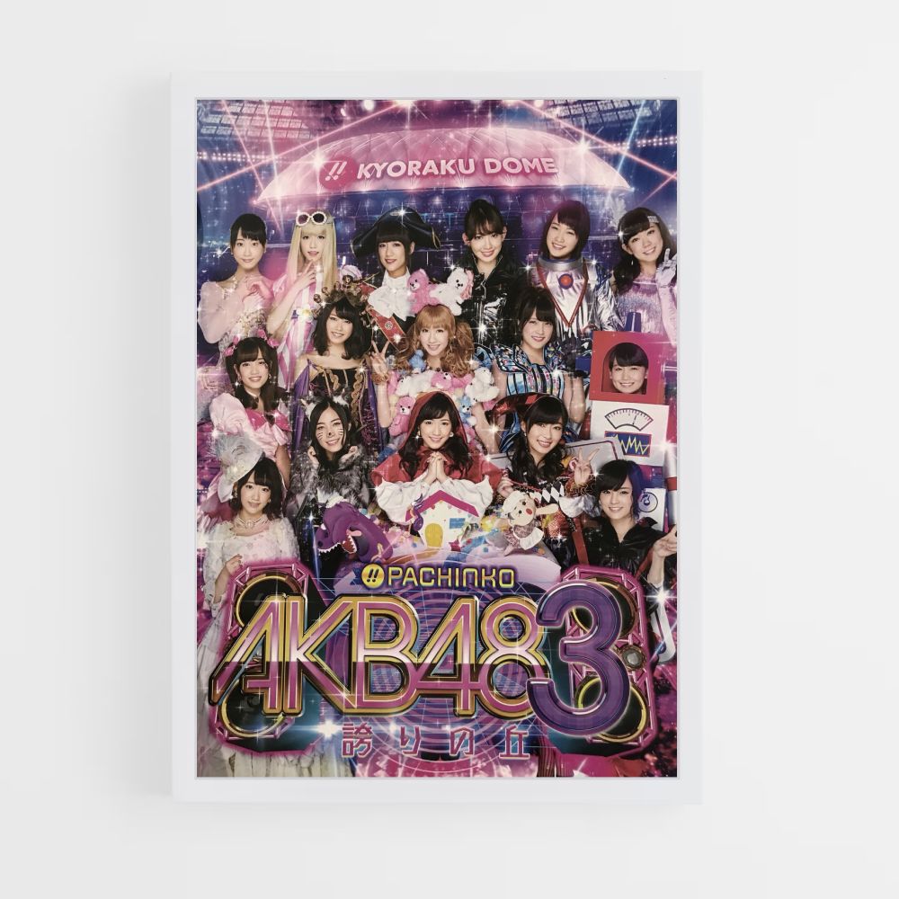 Póster AKB48 Pachinko