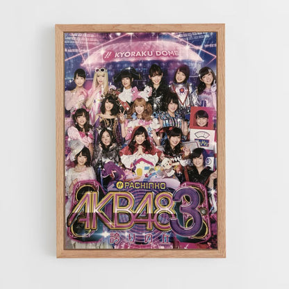 Póster AKB48 Pachinko