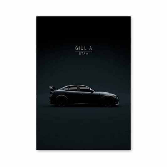 Poster Alfa Romeo Giulia