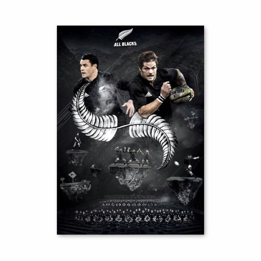 Póster All Blacks Haka