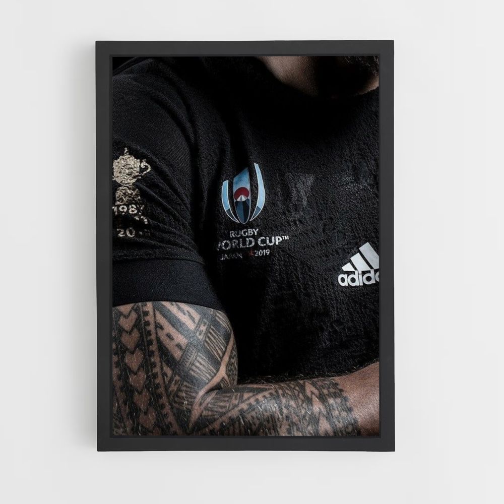 Póster Camiseta All Blacks