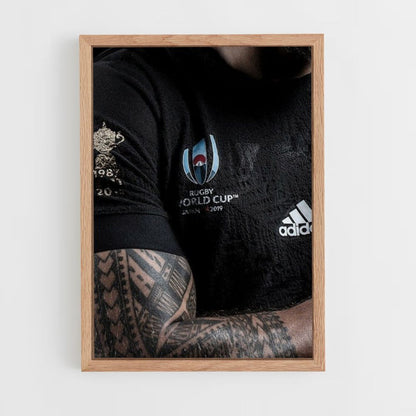 Póster Camiseta All Blacks