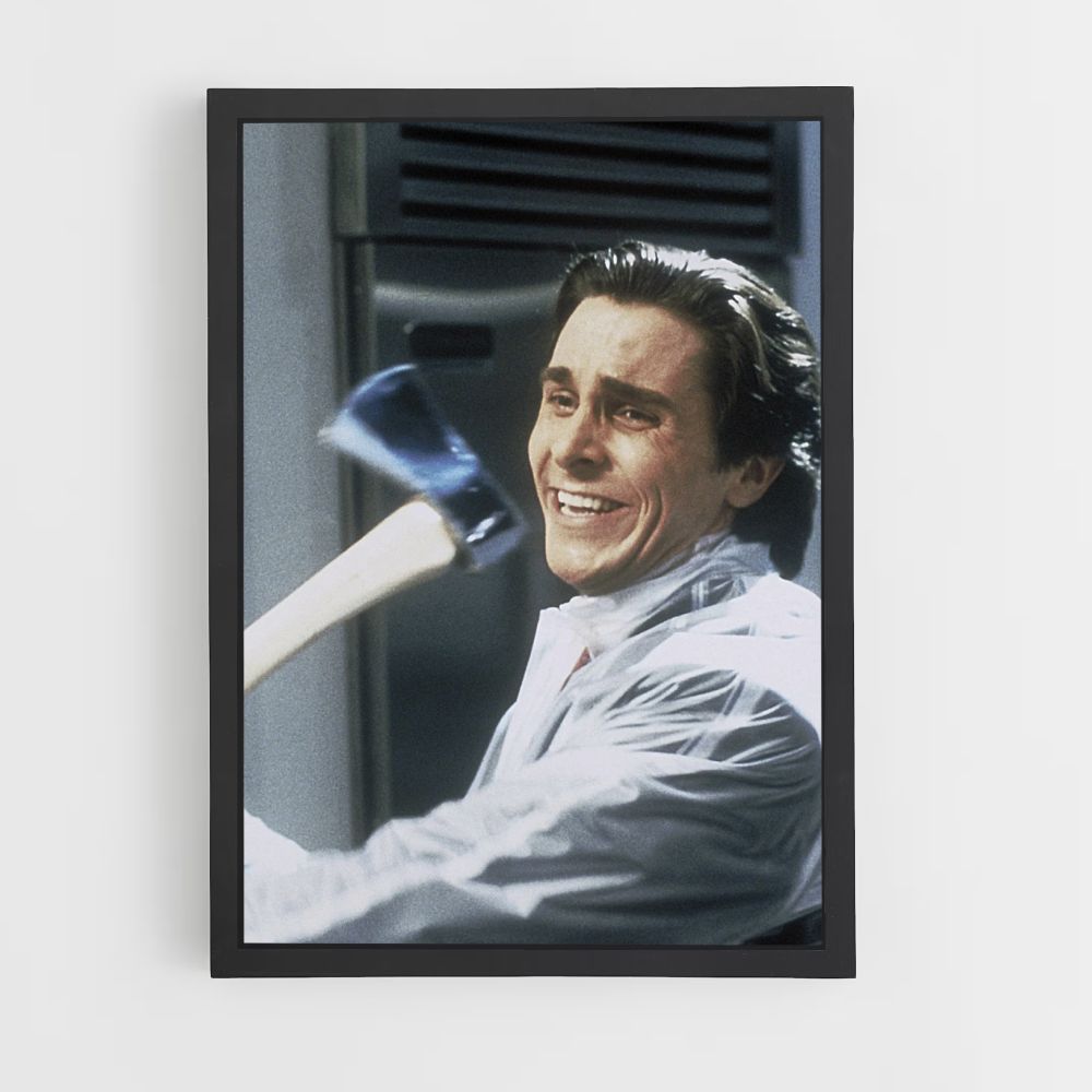 Póster American Psycho Axe