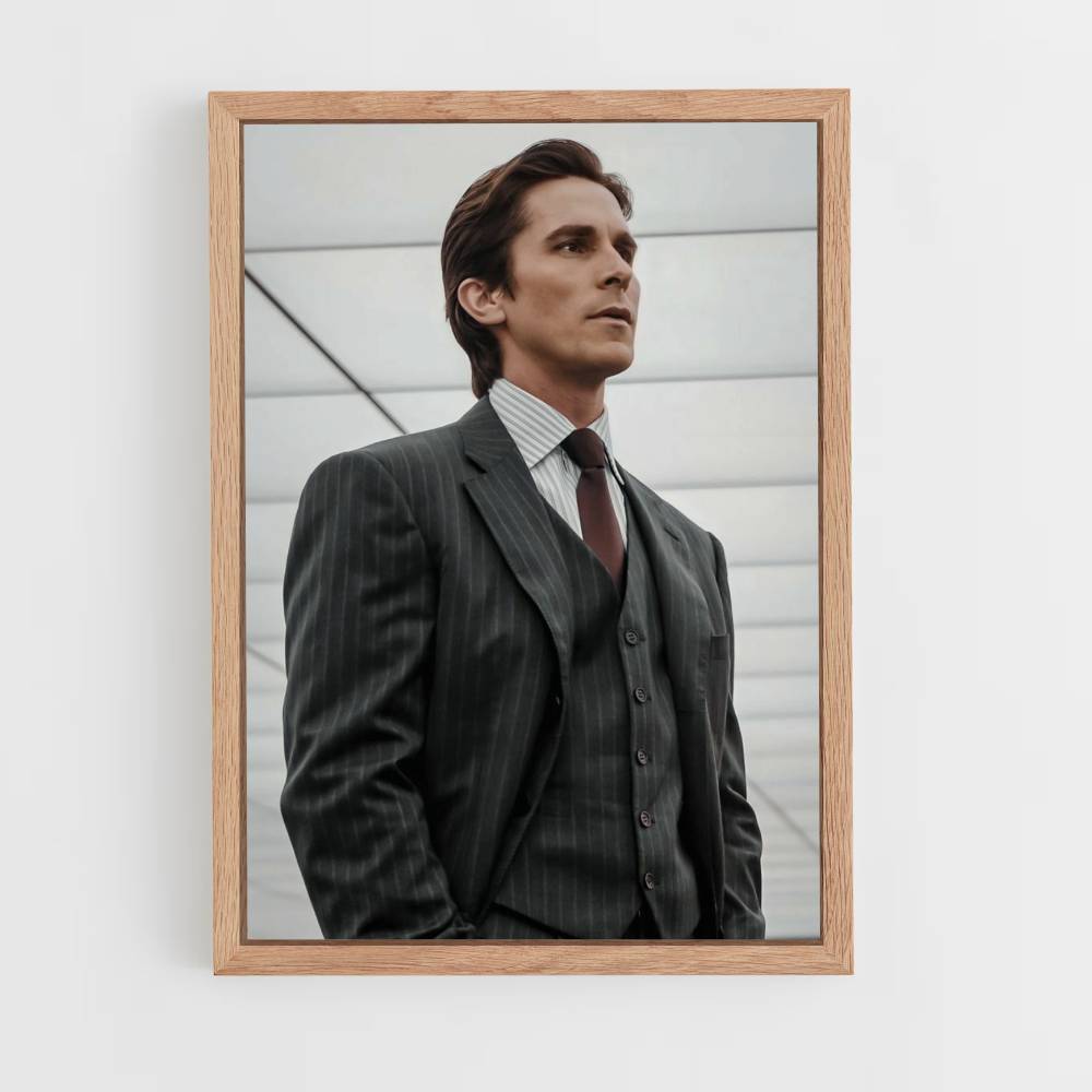 Póster Disfraz de Patrick Bateman