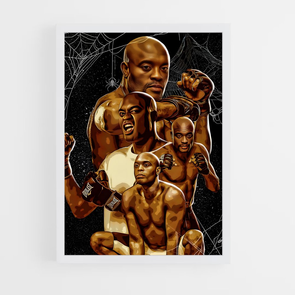 anderson-silva-1 cadre Blanc