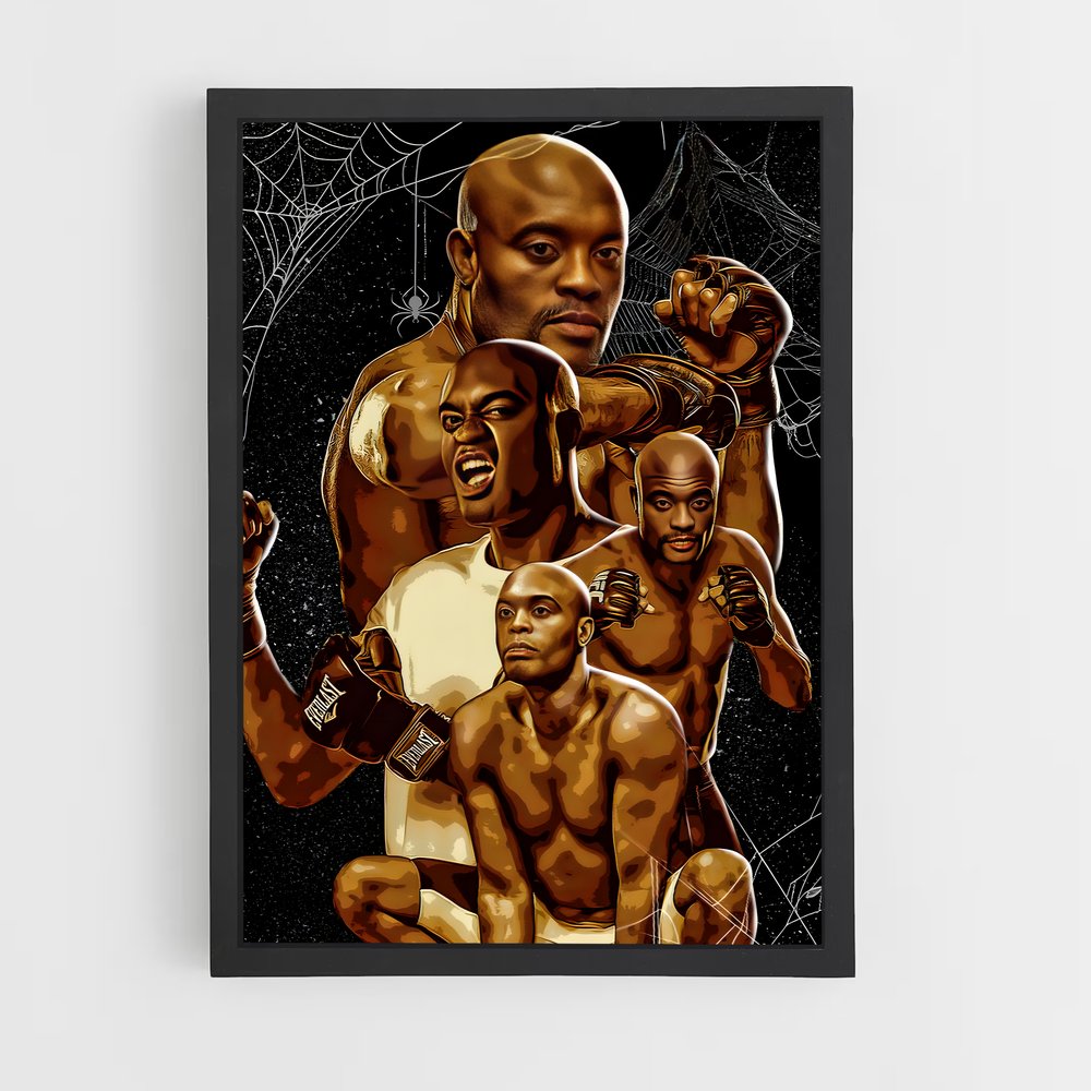 anderson-silva-1 cadre Noir