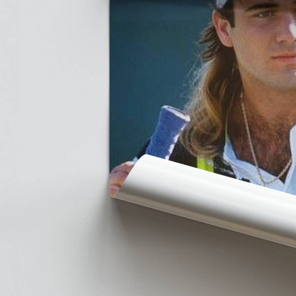 Póster André Agassi Retro