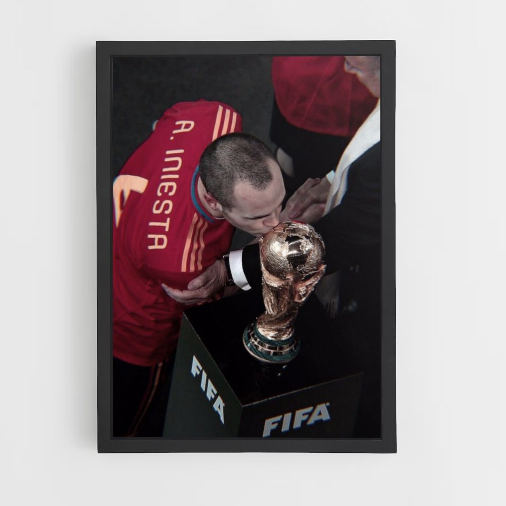 Andrés Iniesta Fifa Póster