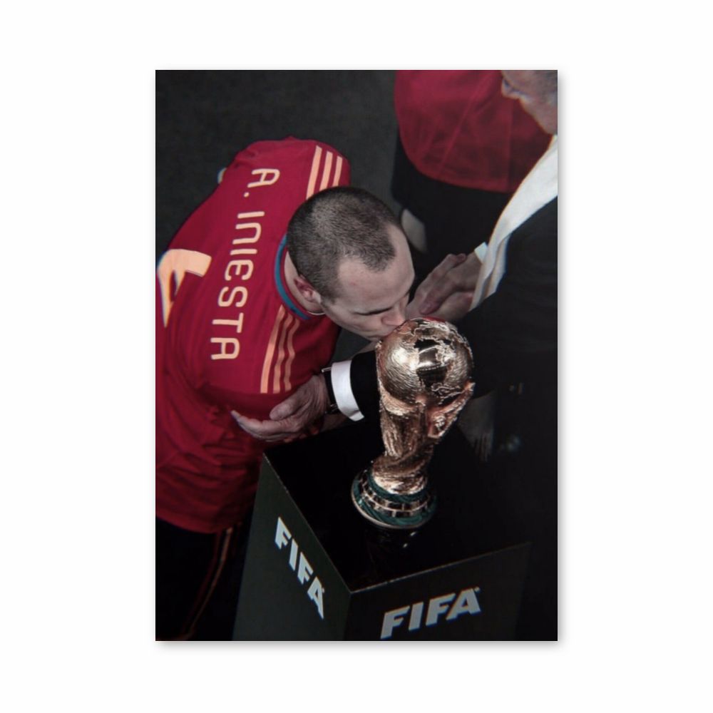 Andrés Iniesta Fifa Póster