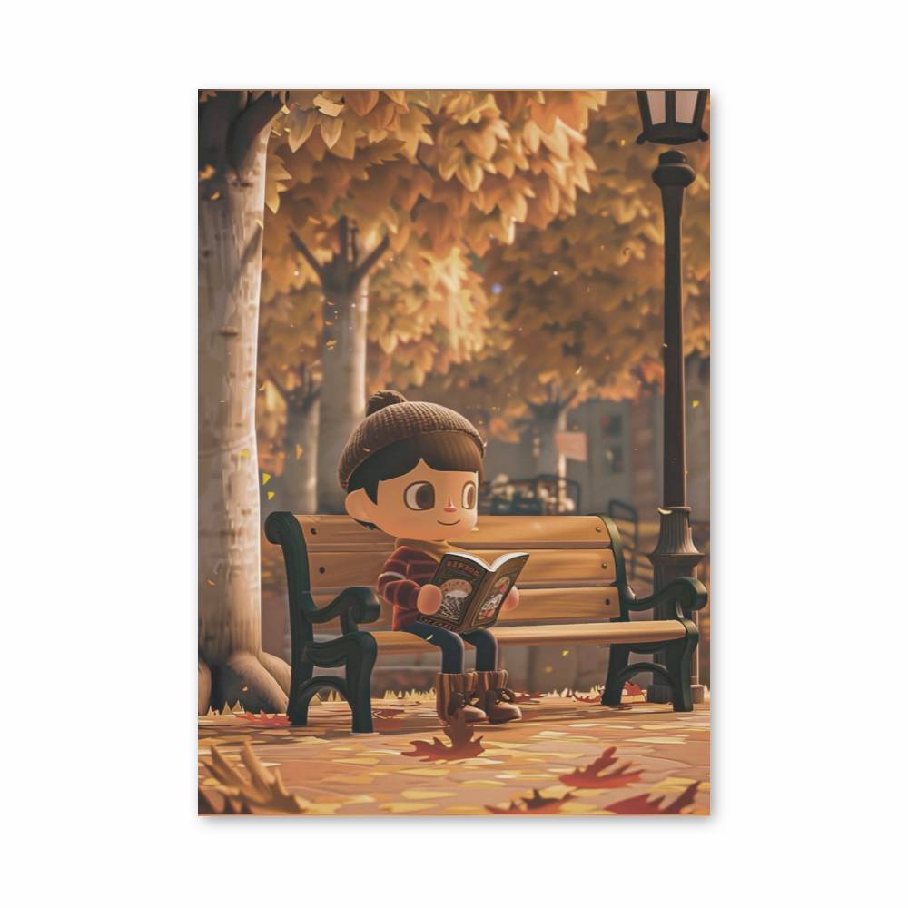 Poster Animal Crossing Livre