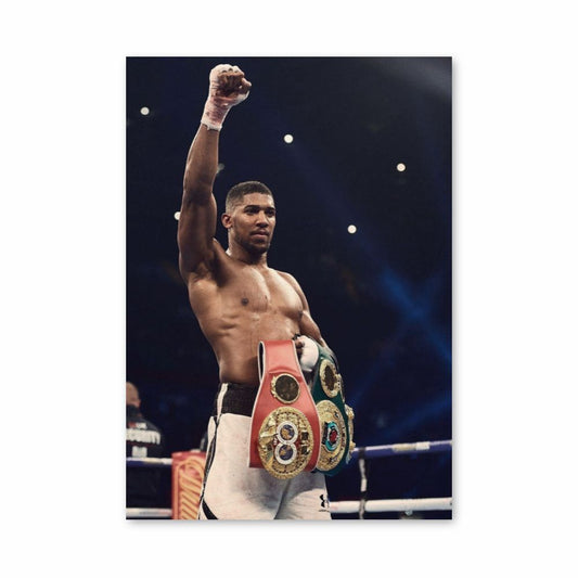 Póster Victoria de Anthony Joshua