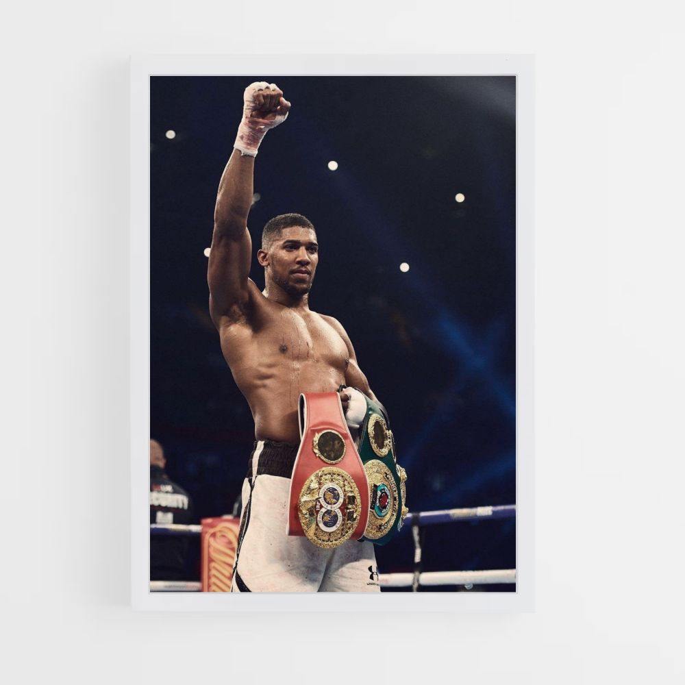 Póster Victoria de Anthony Joshua