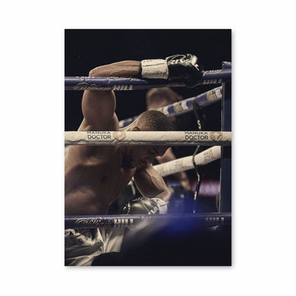 Póster Anthony Joshua Duro