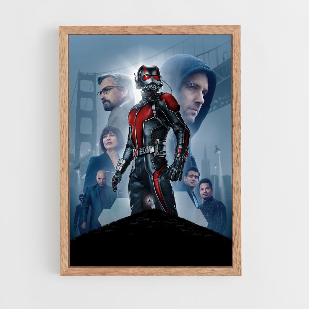 Póster Personajes de Antman