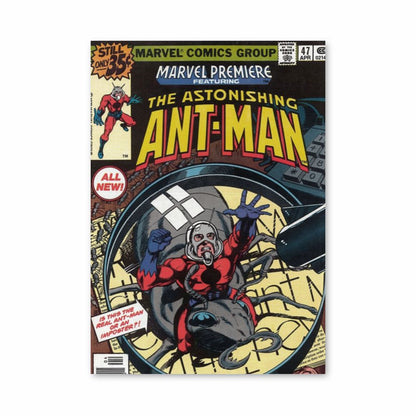 Cartel De Los Cómics De Antman