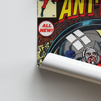 Cartel De Los Cómics De Antman