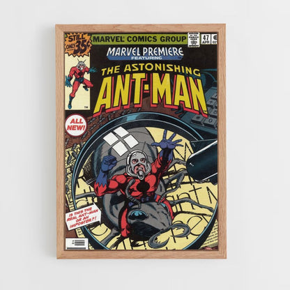 Cartel De Los Cómics De Antman