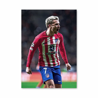 Póster Antoine Griezmann Rabia