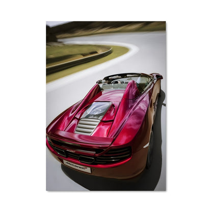 Poster Ferrari en Folie