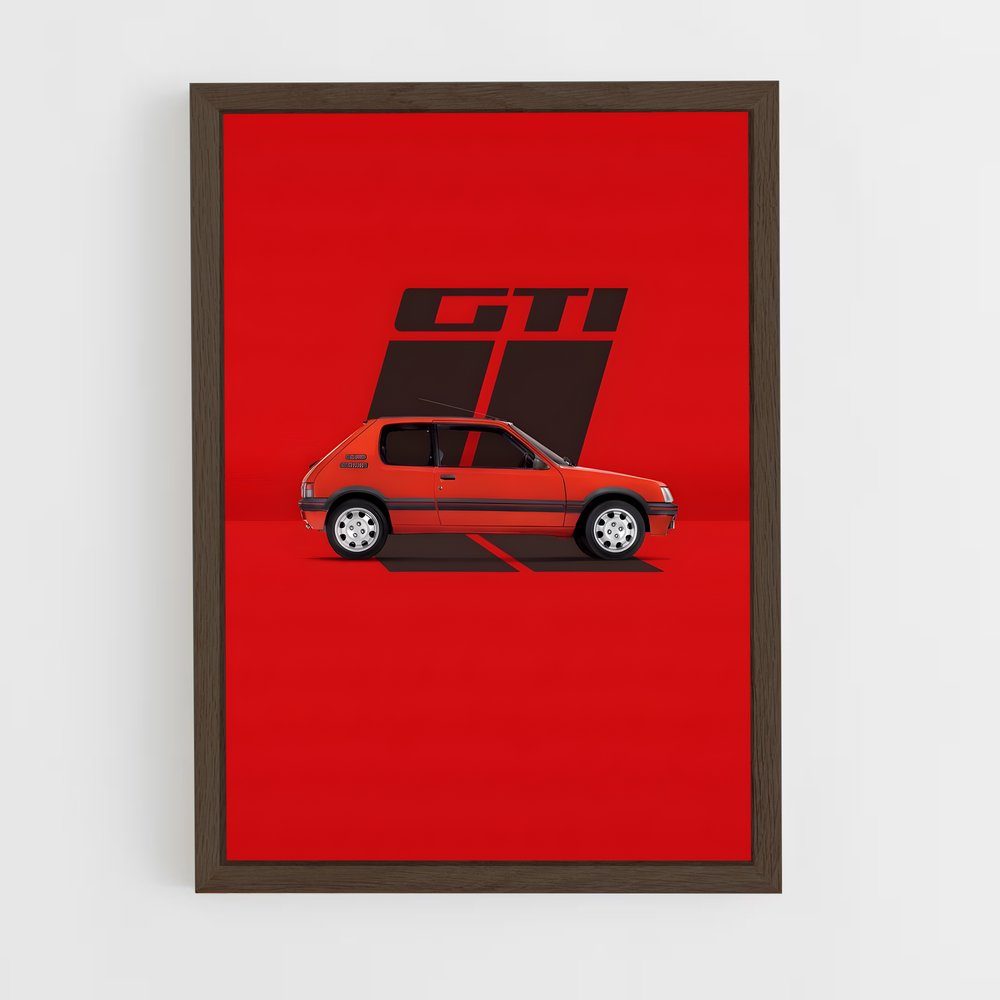 ap-205 gti-2 cadre Bois foncé