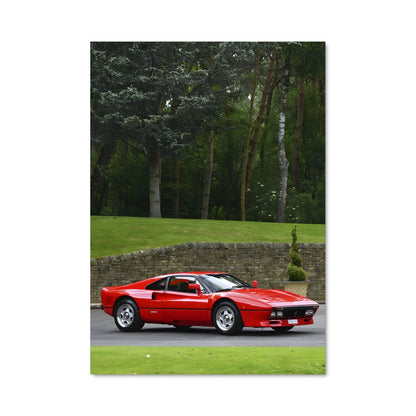 Poster Vitesse Rouges