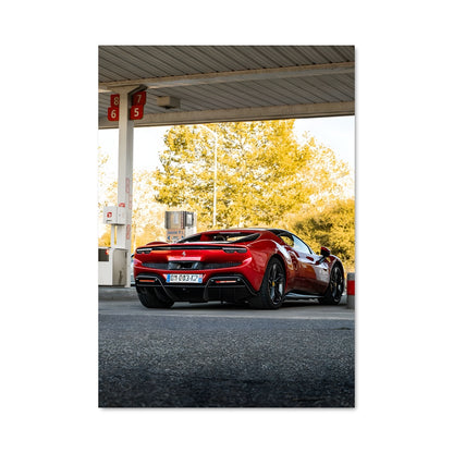 Poster La Ferrari du Désert