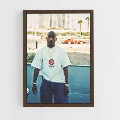 ap-2pac-7 cadre Bois foncé