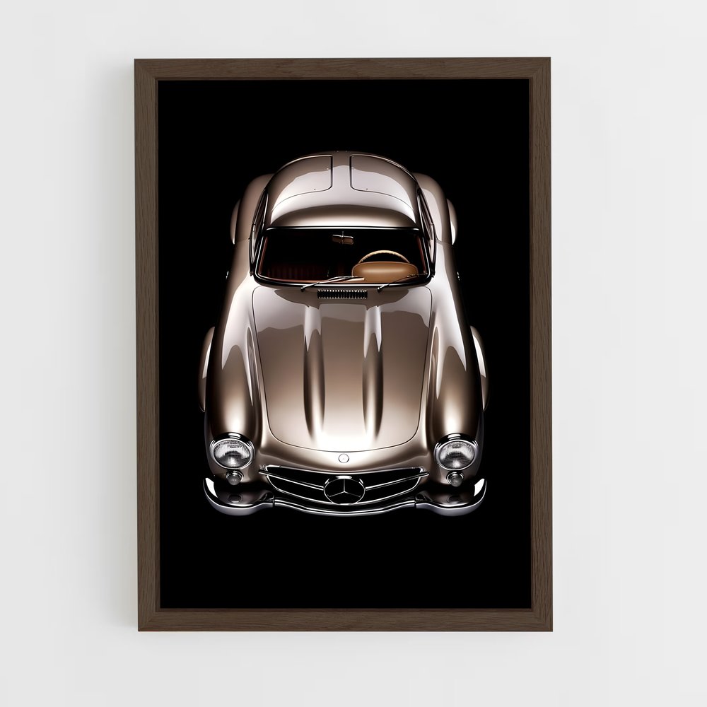 ap-300sl gullwing-4 cadre Bois foncé