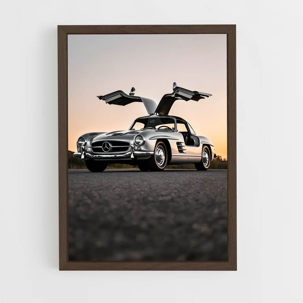 ap-300sl gullwing-5 cadre Bois foncé