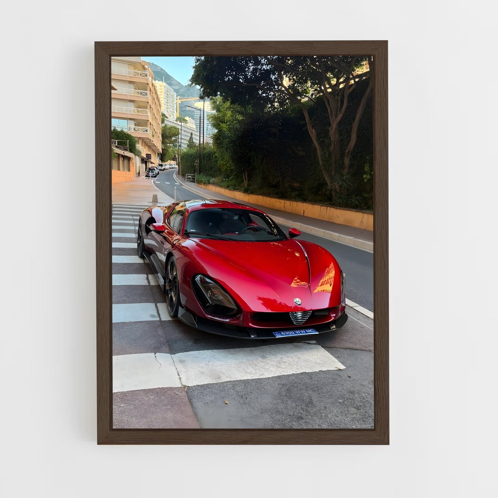ap-33 stradale-4 cadre Bois foncé