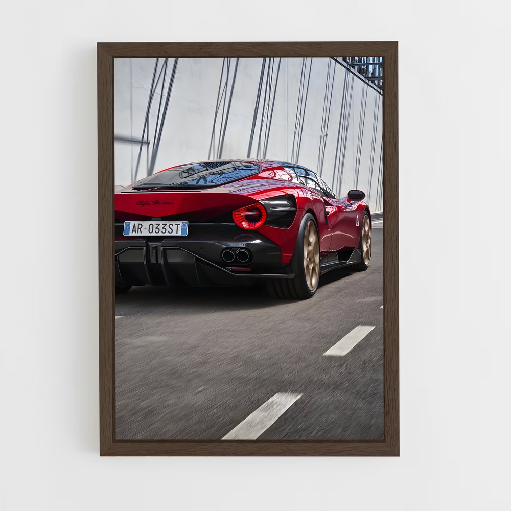 ap-33 stradale-7 cadre Bois foncé
