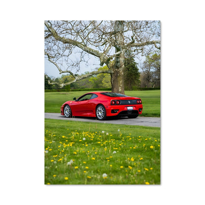 Poster Ferrari au Parc
